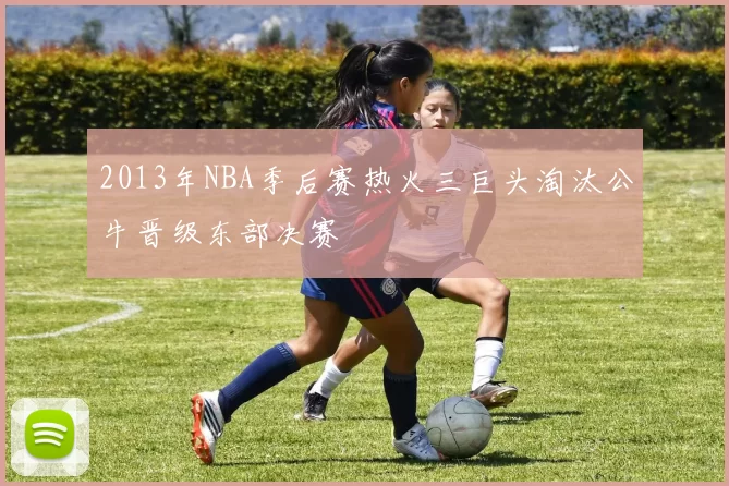 2013年NBA季后赛热火三巨头淘汰公牛晋级东部决赛