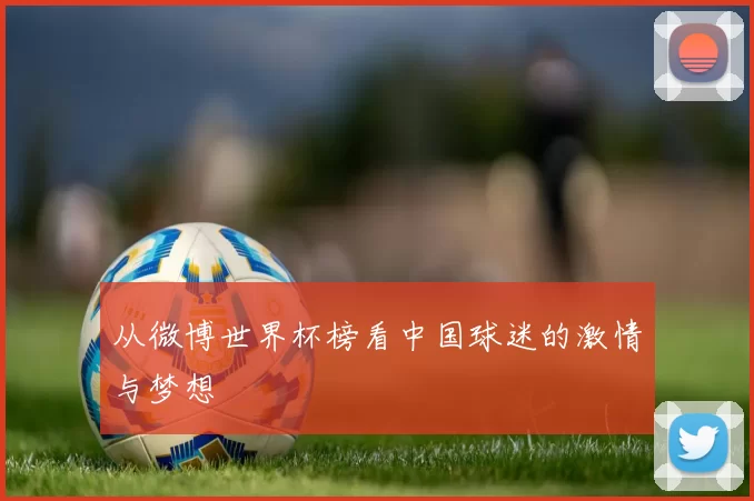 从微博世界杯榜看中国球迷的激情与梦想